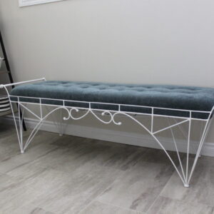 tufted bench